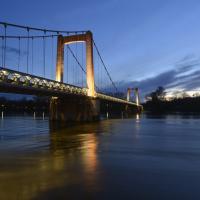 Le pont de Loire à Cosne