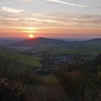 Au petit matin, près du gîte.
